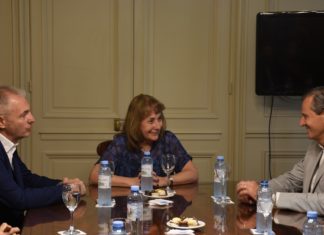 El intendente electo de Paraná se reunió con autoridades de (FEHGRA)