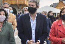 El Ministro Lammens en Bariloche