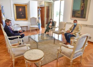 Con foco en los protocolos sanitarios, Lammens recorrió Mendoza