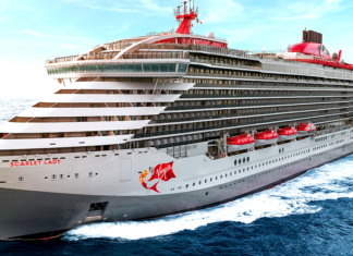 El buque Scarlet Lady de Virgin Voyages parte de Miami para un viaje épico