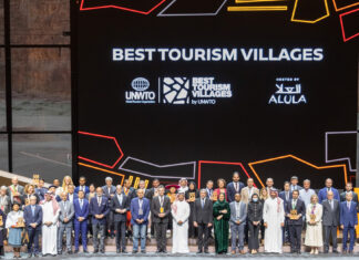 EL TURISMO Y EL DESARROLLO LOCAL OCUPAN UN LUGAR CENTRAL EN LA CEREMONIA DE LA OMT DE LOS BEST TOURISM VILLAGES