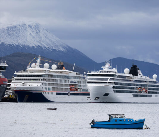Argentina busca incrementar el turismo de cruceros