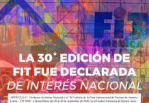 FIT 2026 DECLARADA DE INTERES NACIONAL: LA FERIA INTERNACIONAL DE TURISMO CELEBRA SUS 30 EDICIONES