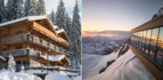 The Lodge, propiedad de Virgin Limited Edition en Verbier, Suiza, anuncia una colaboración inédita con Cabane Tortin, un chalet situado a 3.000 metros de altitud